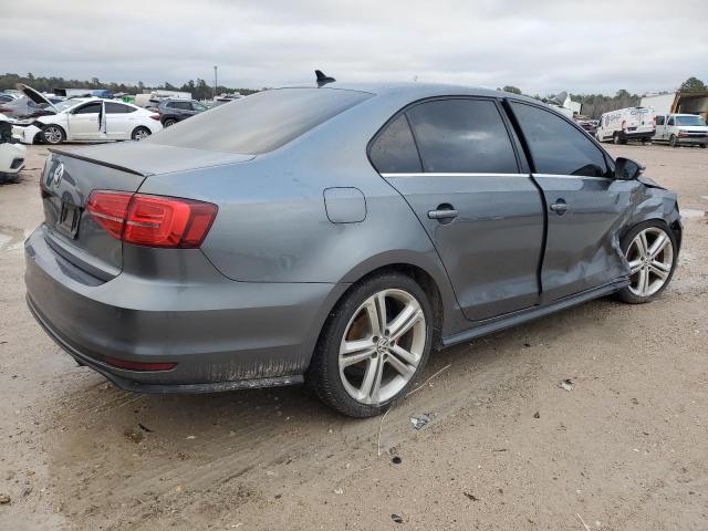 3VW4S7AJ6GM400869 - 2016 VOLKSWAGEN JETTA GLI GRAY photo 3