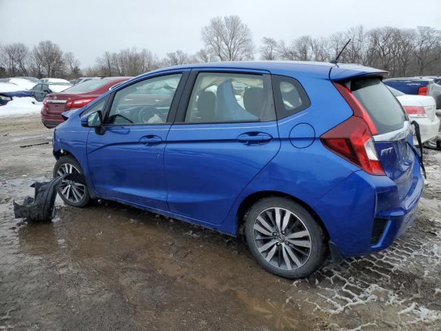 JHMGK5H76GX012743 - 2016 HONDA FIT EX BLUE photo 2