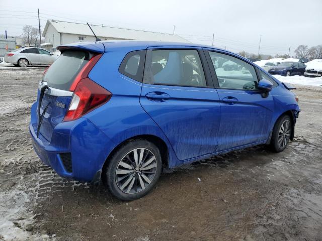 JHMGK5H76GX012743 - 2016 HONDA FIT EX BLUE photo 3