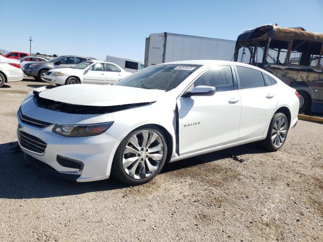 1G1ZH5SXXGF278525 - 2016 CHEVROLET MALIBU PREMIER WHITE photo 1