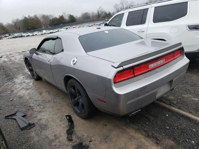 2C3CDYAG1DH616291 - 2013 DODGE CHALLENGER SXT GRAY photo 2