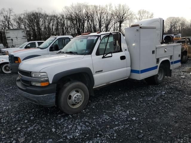 1GBJC34U51F126559 - 2001 CHEVROLET SILVERADO C3500 WHITE photo 1