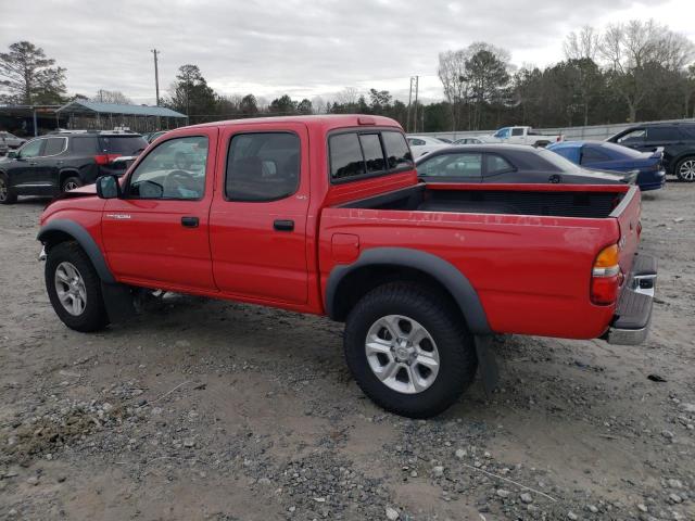 5TEGN92N01Z745961 - 2001 TOYOTA TACOMA DOUBLE CAB PRERUNNER RED photo 2