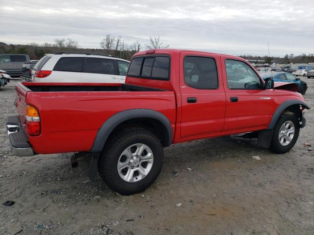 5TEGN92N01Z745961 - 2001 TOYOTA TACOMA DOUBLE CAB PRERUNNER RED photo 3