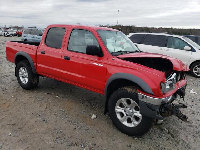 5TEGN92N01Z745961 - 2001 TOYOTA TACOMA DOUBLE CAB PRERUNNER RED photo 4