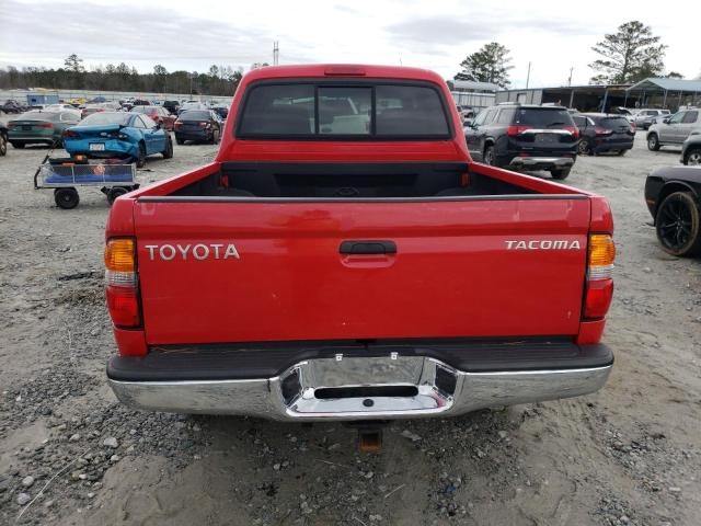 5TEGN92N01Z745961 - 2001 TOYOTA TACOMA DOUBLE CAB PRERUNNER RED photo 6