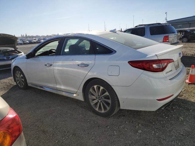 5NPE34AF2HH583578 - 2017 HYUNDAI SONATA SPORT WHITE photo 2