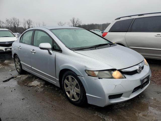 2HGFA1F51AH541265 - 2010 HONDA CIVIC LX SILVER photo 4