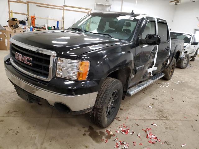 3GTEK23399G280821 - 2009 GMC SIERRA K1500 SLE BLACK photo 1