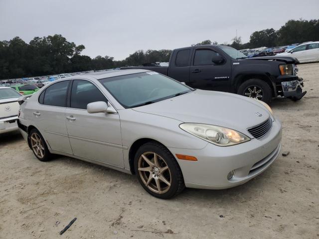 JTHBA30G255104387 - 2005 LEXUS ES 330 SILVER photo 4