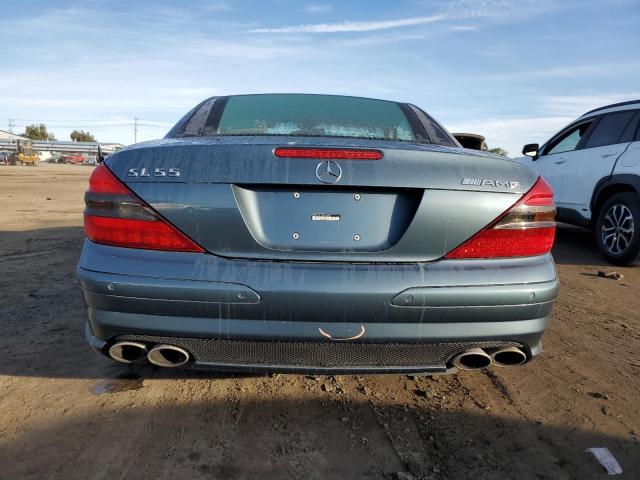 WDBSK74FX3F047384 - 2003 MERCEDES-BENZ SL 55 AMG BLUE photo 6