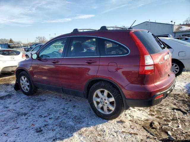 JHLRE48738C063771 - 2008 HONDA CR-V EXL RED photo 2