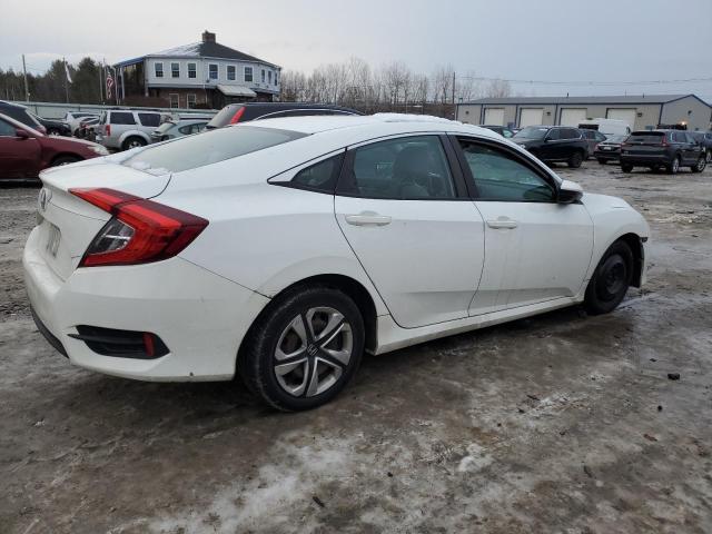 19XFC2F5XGE214995 - 2016 HONDA CIVIC LX WHITE photo 3