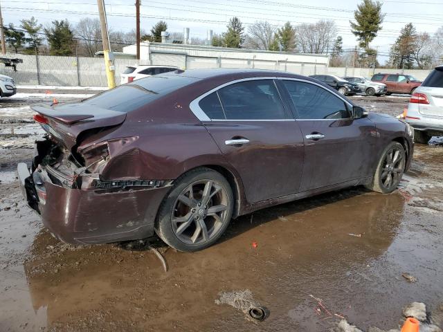 1N4AA5AP7EC477966 - 2014 NISSAN MAXIMA S BURGUNDY photo 3