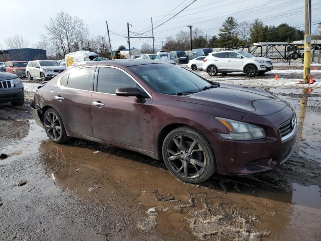 1N4AA5AP7EC477966 - 2014 NISSAN MAXIMA S BURGUNDY photo 4