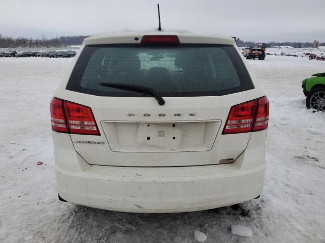 3C4PDCAB3ET153549 - 2014 DODGE JOURNEY SE WHITE photo 6