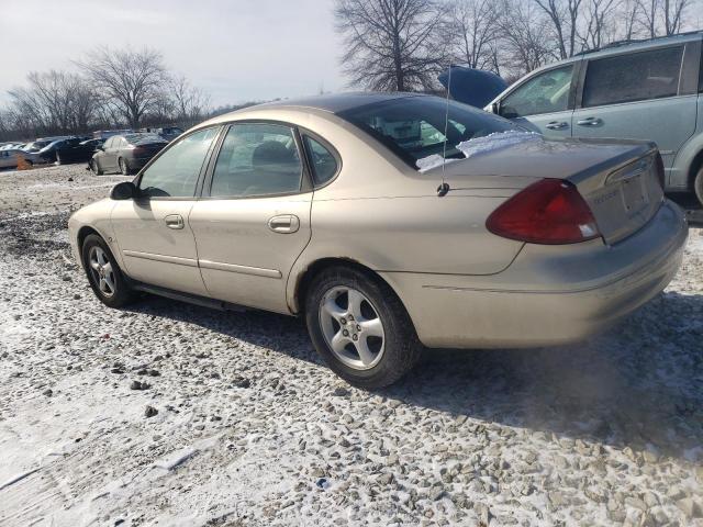 1FAFP5328YG190719 - 2000 FORD TAURUS LX SE BEIGE photo 2