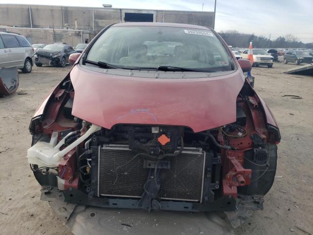 1N4AZ0CP6DC401839 - 2013 NISSAN LEAF S RED photo 5