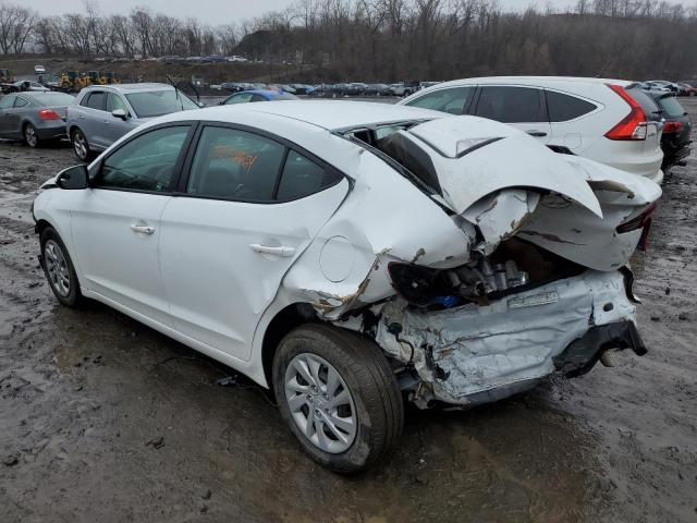 5NPD74LF0LH618026 - 2020 HYUNDAI ELANTRA SE WHITE photo 2