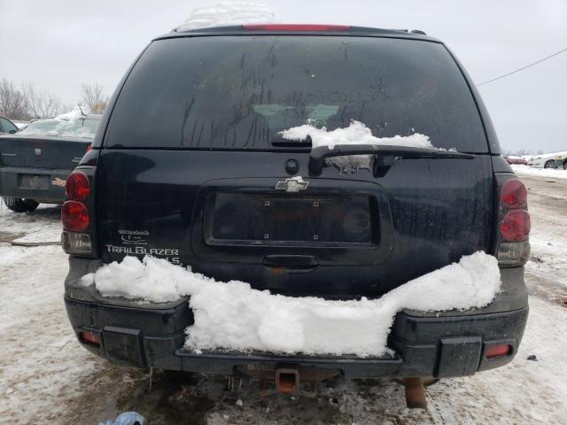 1GNDT13S672106485 - 2007 CHEVROLET TRAILBLAZE LS BLACK photo 6