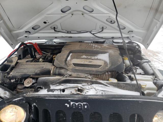 1C4BJWDGXFL692162 - 2015 JEEP WRANGLER U SPORT თეთრი ფოტო 11