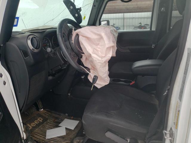 1C4BJWDGXFL692162 - 2015 JEEP WRANGLER U SPORT თეთრი ფოტო 7