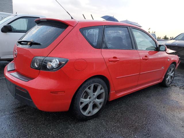 JM1BK344581862203 - 2008 MAZDA 3 HATCHBACK RED photo 3