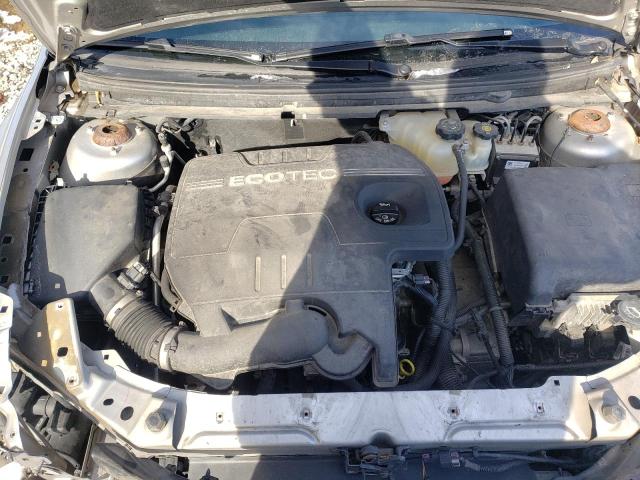 1G1ZH57B08F241613 - 2008 CHEVROLET MALIBU 1LT ვერცხლისფერი ფოტო 11