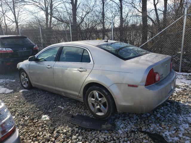 1G1ZH57B08F241613 - 2008 CHEVROLET MALIBU 1LT ვერცხლისფერი ფოტო 2