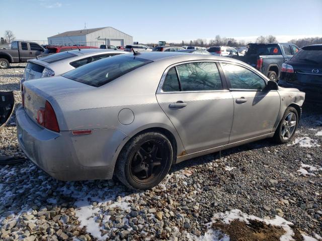 1G1ZH57B08F241613 - 2008 CHEVROLET MALIBU 1LT ვერცხლისფერი ფოტო 3