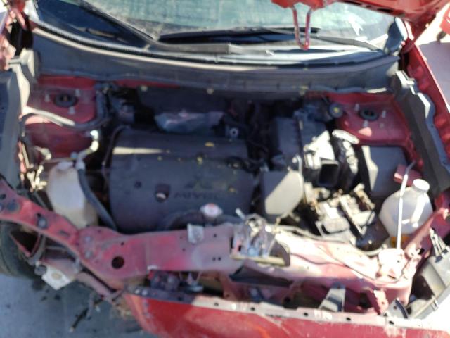 JA4AP3AW4JU026111 - 2018 MITSUBISHI OUTLANDER RED photo 12