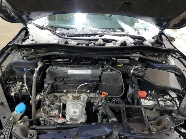 1HGCR2F79GA014360 - 2016 HONDA ACCORD EX BLUE photo 11