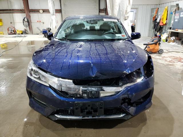 1HGCR2F79GA014360 - 2016 HONDA ACCORD EX BLUE photo 5