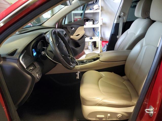 LRBFXBSA2HD043023 - 2017 BUICK ENVISION ESSENCE Բորդո լուսանկար 7