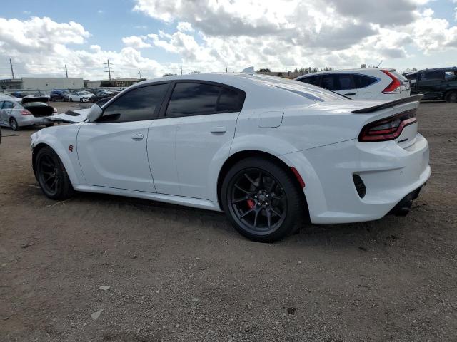 2C3CDXL96NH229424 - 2022 DODGE CHARGER SRT HELLCAT WHITE photo 2