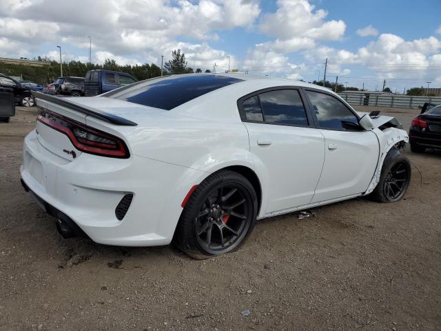 2C3CDXL96NH229424 - 2022 DODGE CHARGER SRT HELLCAT WHITE photo 3