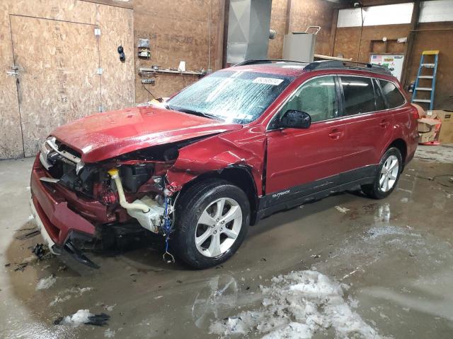 4S4BRBLC7E3300698 - 2014 SUBARU OUTBACK 2.5I LIMITED BURGUNDY photo 1