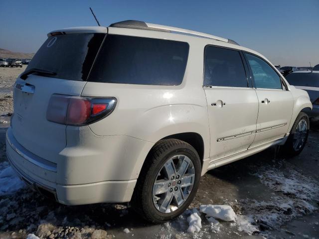 1GKKRTKD1EJ328419 - 2014 GMC ACADIA DENALI WHITE photo 3