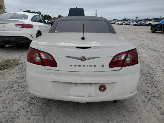 1C3LC45K58N642786 - 2008 CHRYSLER SEBRING LX WHITE photo 6