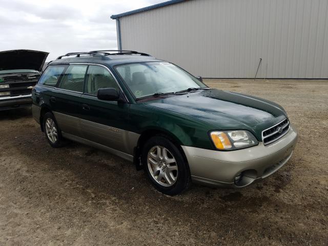 4S3BH675826601176 - 2002 SUBARU LEGACY OUTBACK AWP 绿色 照片 1