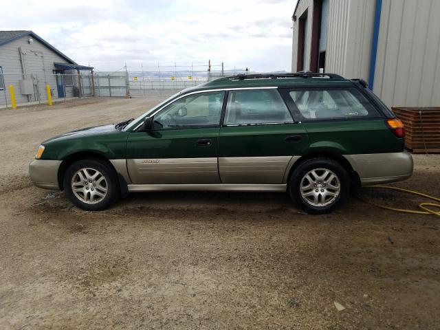 4S3BH675826601176 - 2002 SUBARU LEGACY OUTBACK AWP 绿色 照片 9