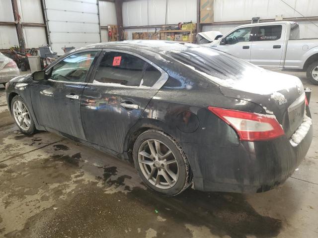 1N4AA51EX9C844413 - 2009 NISSAN MAXIMA S BLACK photo 2