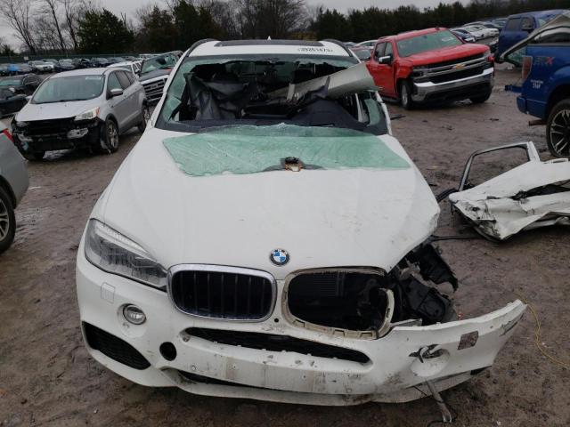 5UXKS4C53E0J94871 - 2014 BMW X5 XDRIVE35D WHITE photo 5