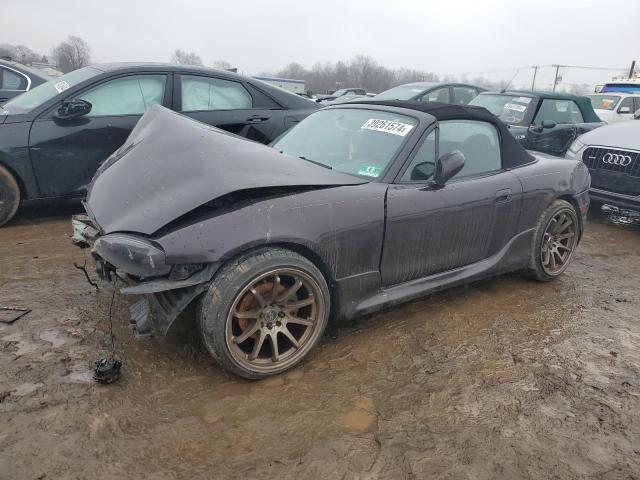 JM1NB353840401564 - 2004 MAZDA MX-5 MIATA BASE PURPLE photo 1