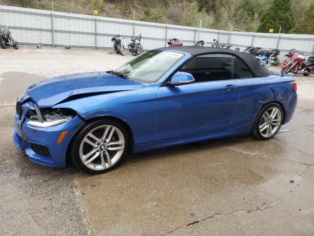 WBA1K9C58GV322471 - 2016 BMW 228 I SULEV BLUE photo 1