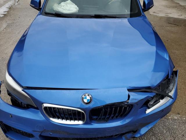 WBA1K9C58GV322471 - 2016 BMW 228 I SULEV BLUE photo 11