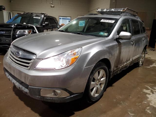 4S4BRBKC5B3328982 - 2011 SUBARU OUTBACK 2.5I LIMITED SILVER photo 1