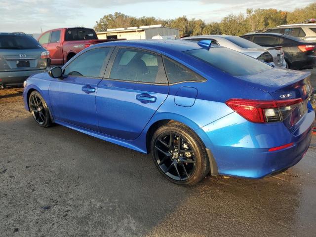 2HGFE2F53NH606178 - 2022 HONDA CIVIC SPORT BLUE photo 2