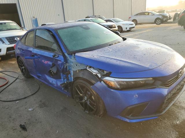 2HGFE2F53NH606178 - 2022 HONDA CIVIC SPORT 蓝色 照片 4