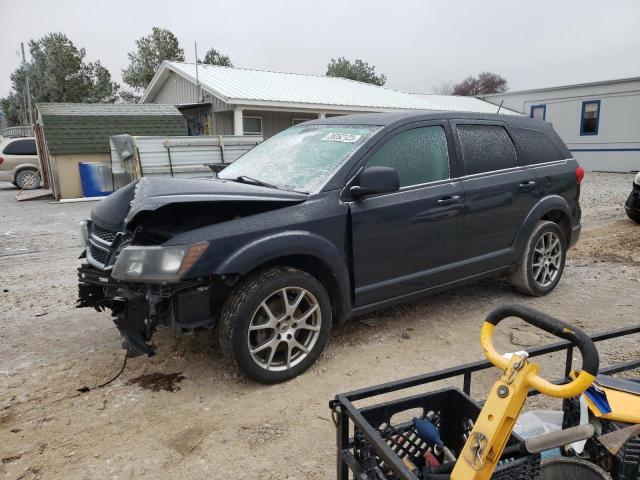 3C4PDDEG4JT189708 - 2018 DODGE JOURNEY GT GRAY photo 1